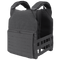 The Condor Phalanx Plate Carrier | SALE is a black tactical vest with adjustable shoulder straps and laser-cut MOLLE webbing on the front and sides, perfect for military or law enforcement use.
